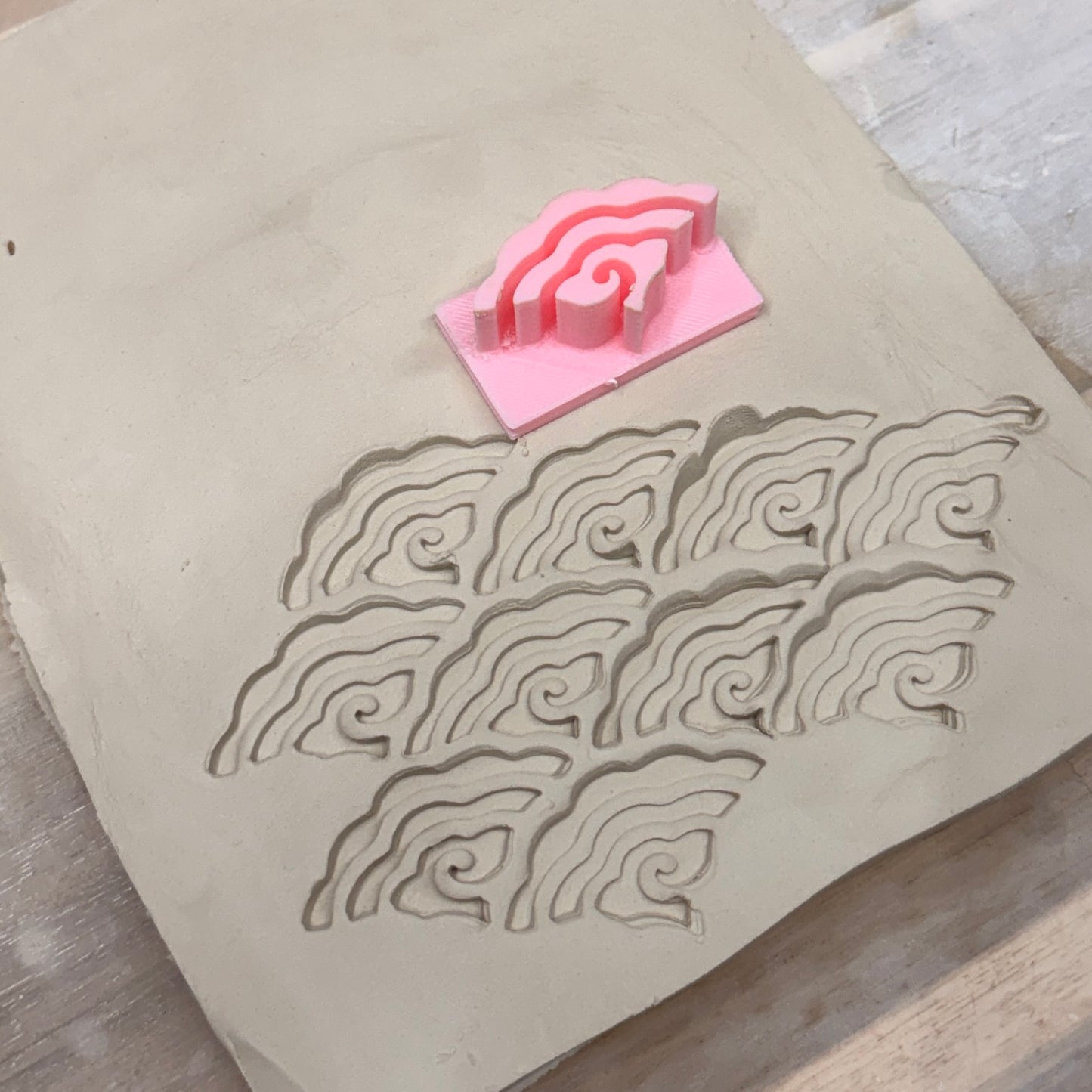 Japanese pattern stamp