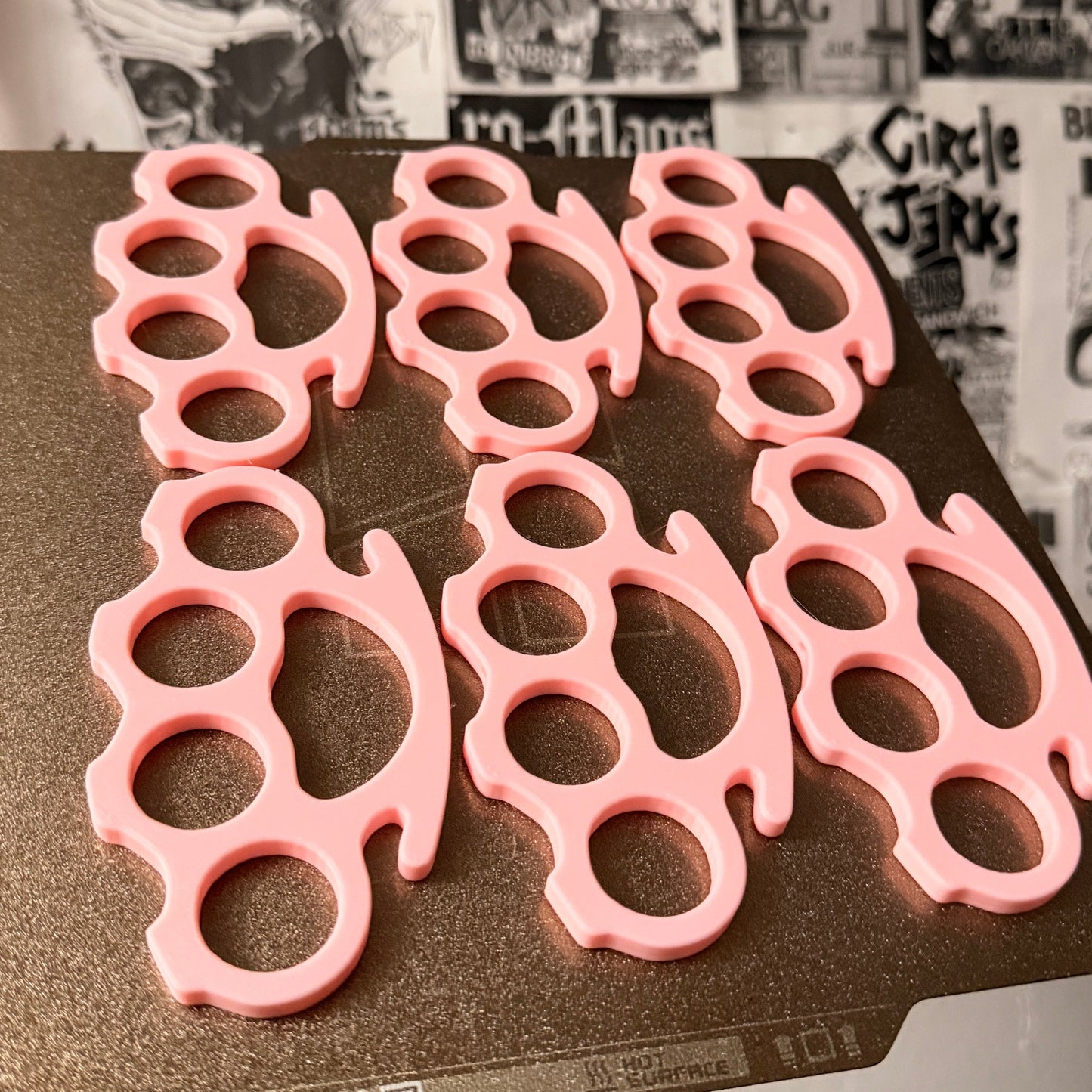 Pink punk handle