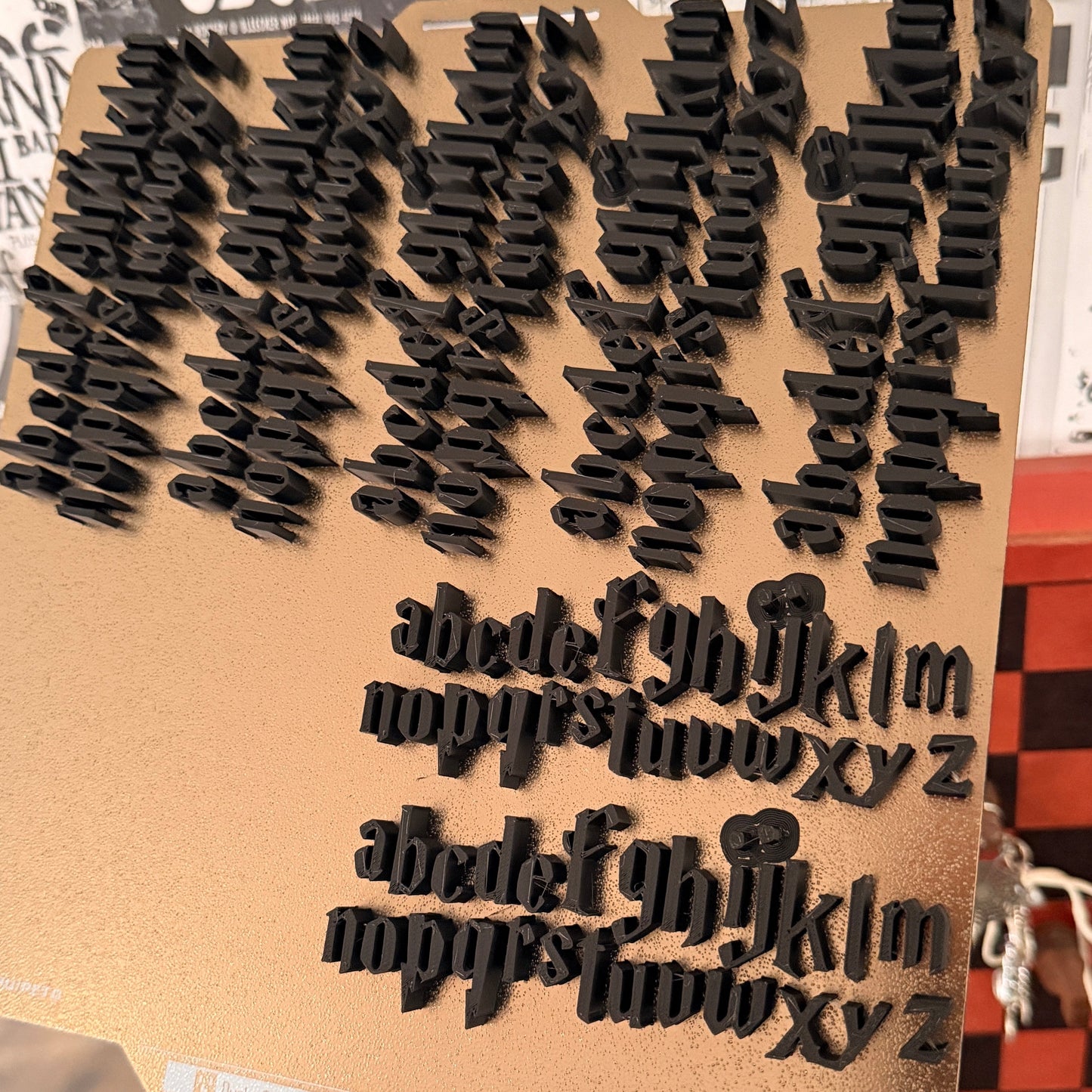 Harry Potter font stamp