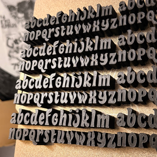 Heatwave alphabet 1/2 inch