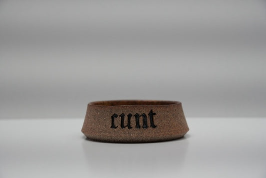Cunt pet bowl small