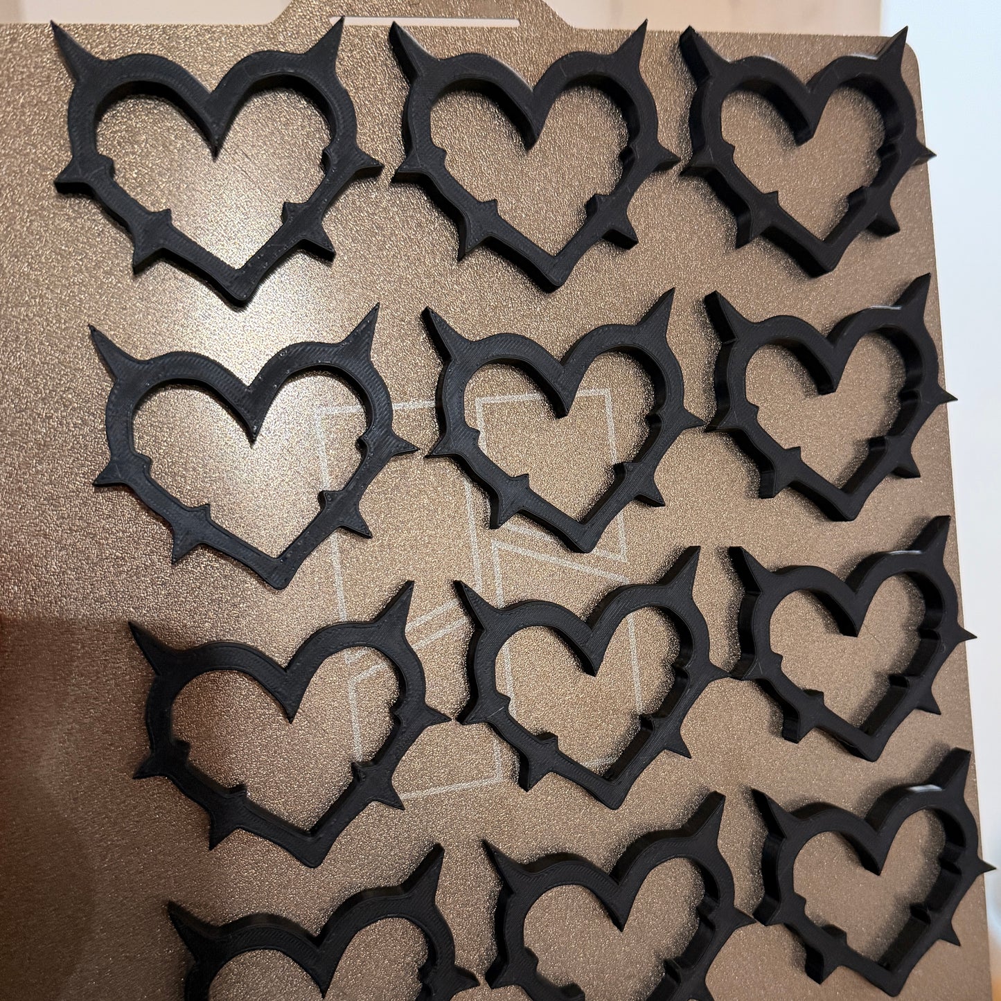 Heart handles