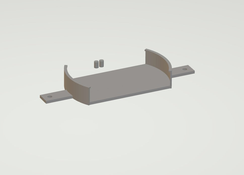 7" Banding wheel clip on